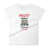 Short-Sleeve Women's T-shirt Save Elephants