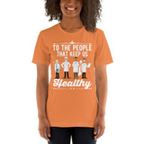 Short-Sleeve Women's T-Shirt Doctor Friends