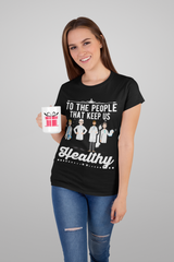 Short-Sleeve Women's T-Shirt Doctor Friends