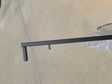Matte Black Modern Rectangular Tall Metal Stand Wedding Centerpiece