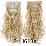 Curly Synthetic 16 Clips In Hair Extensions®