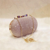GLEAMING EXUBERANCE - GOLDEN SHOULDER CHAIN EVENING CLUTCH BAG GLEAMING EXUBERANCE - GOLDEN SHOULDER CHAIN EVENING CLUTCH BAG
