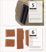 High Capacity Canvas Camera Backpack