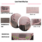 Red Lace Front Human Hair Wig®