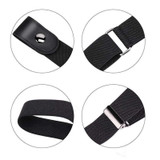 Stretchable No-Buckle Universal Belt