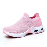 Breathable Mesh Platform Sneakers