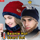 Beanie Hat Scarf Set