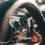 Wireless Car Charger Mount for iPhone & Samsung