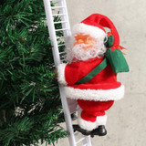 Ladder Climbing Santa Christmas Decoration