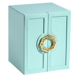 Leather Casement Jewelry Storage Box