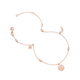 14K Solid Gold Bracelet Exclusively Handcrafted 0.309 Carat Natural Diamond (H-F Color, VS1-VS2 Clarity)