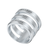 3 Names Ring