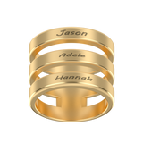 3 Names Ring
