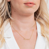 Karen Style Name Necklace 925 Sterling Silver Karen Style Name Necklace 925 Sterling Silver