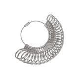 Wide Ring Sizer Gauge Set W/Sizes and Half Sizes 1-13 Jewelry Making Tool
