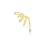 Personality Geometric Fashion Sterling Silver Single Ear Bone Clips