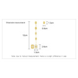 Sterling Silver Asymmetric Star Dangle Earrings