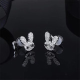 Cute Temperament Rabbit Stud Earrings Cute Temperament Rabbit Stud Earrings