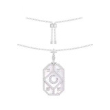Moon and Star 925 Sterling Silver  Pendant Necklace