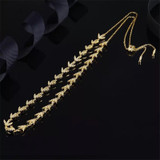 Lucky Sterling Silver Bay Leaf Necklace