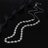 Cute Lucky Sterling Silver Elephant Necklace