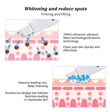 Professional Ultrasonic Face Cleaning Skin Scrubber Deep Cleanser Blackhead Machine Remove Dirt Reduce Wrinkles Facial Whitening Lifting Tool