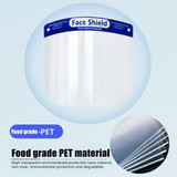 2 pcs Safety Clear Grinding Face Shield Screen Mask Visor Eye Protection Anti-fog Protective Prevent Saliva Splash Mask