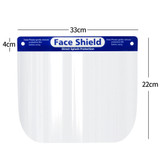 2 pcs Safety Clear Grinding Face Shield Screen Mask Visor Eye Protection Anti-fog Protective Prevent Saliva Splash Mask