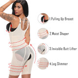Full Body Shaper Modeling Belt Waist Trainer Butt Lifter Thigh Reducer Panties Tummy Control Push Up Shapewear Corset