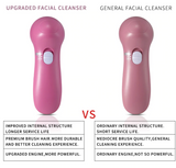 5 in 1 Electric Facial Cleanser Wash Face Cleaning Machine Skin Pore Cleaner Body Cleansing Massage Beauty Massager Clean Tools
