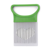 Stainless Steel Onion Cutter Onion Fork Fruit Vegetables Cutter Slicer Tomato Cutter Knife Cutting Safe Aid Holder Kitchen Tools