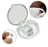 Silicone Magnetic Anti Snore Stop Snoring Nose Clip Sleep Tray Sleeping Aid Apnea Guard Night Device with Case