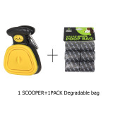 Dog Poop Bag Dispenser Travel Foldable Pooper Scooper Poop Scoop Clean Pick Up Animal Waste Waste Picker Cleaning Pet Products