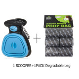 Dog Poop Bag Dispenser Travel Foldable Pooper Scooper Poop Scoop Clean Pick Up Animal Waste Waste Picker Cleaning Pet Products