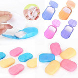 DIDIHOU 20pcs Random Disinfecting Soap Paper