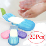 DIDIHOU 20pcs Random Disinfecting Soap Paper