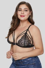 Floral Plus Size Bralette