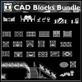 Furniture 2D CAD collection
