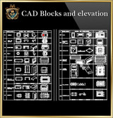 CAD elevation-CAD Blocks Collection