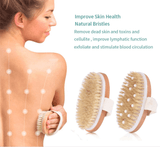 Bristle Bath Exfoliating Skin Care Shower Brush