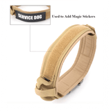 Adjustable Tactical Dog Collar Leash Training Handle