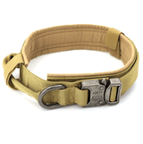 Adjustable Tactical Dog Collar Leash Training Handle