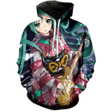 Vocaloid Hatsune Miku 3D Hoodie