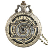 Naruto Pocket Watch Nacklace