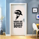 PUBG Where are dropping boys Stickers