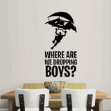 PUBG Where are dropping boys Stickers