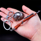 PUBG Keychain Pan &  Keyring 98K