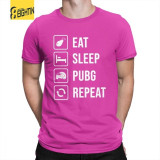 Eat Sleep PUBG Repeat T Shirts