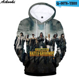 3D PUBG Hoodies Men/women