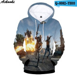 3D PUBG Hoodies Men/women